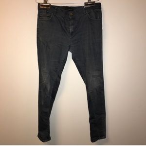 Zara blue black tag jeans