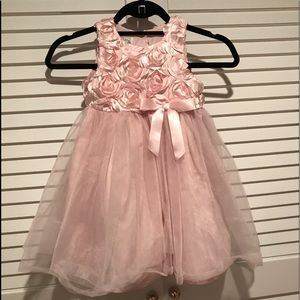 Adorable pink girls dress by Pippa & Julie