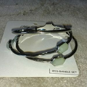 Jade Bangle set by Hey Doll