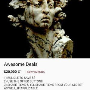 JOIN MERCARI W/ CODE : YERNGJ (FOR $2 CREDIT)