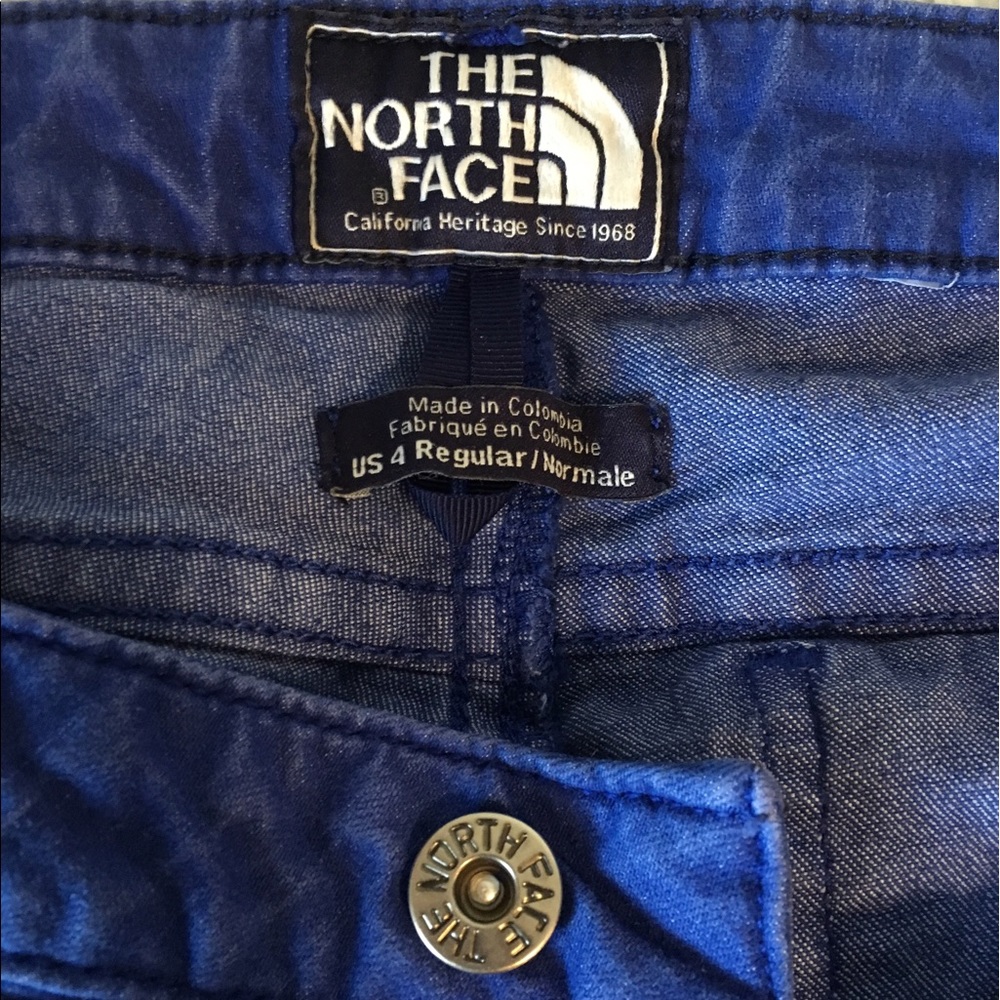 North Face Blue Denim Pants