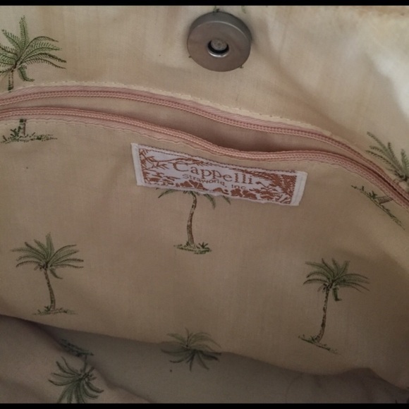 Vintage straw tote - Picture 3 of 5