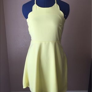 Very J Yellow Dress