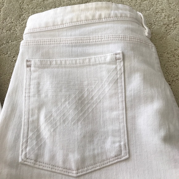 Jean 7 For All Mankind Blanc – Taille 25, Coupe Straight Leg | Occasion Très Bon état | Jean Femme