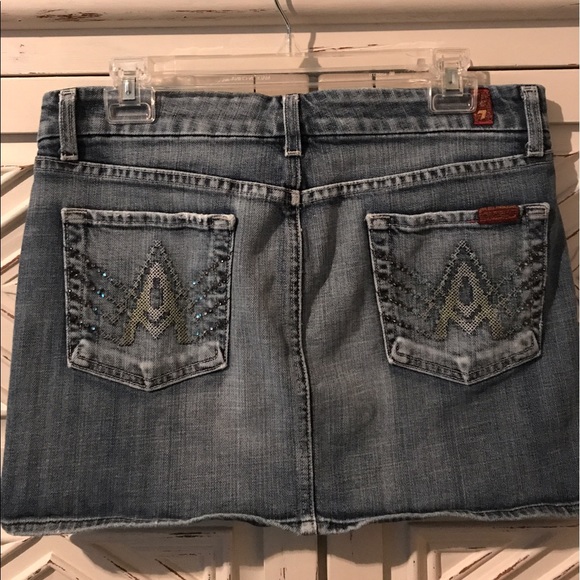 7 For All Mankind Dresses & Skirts - 7 for all mankind mini skirt