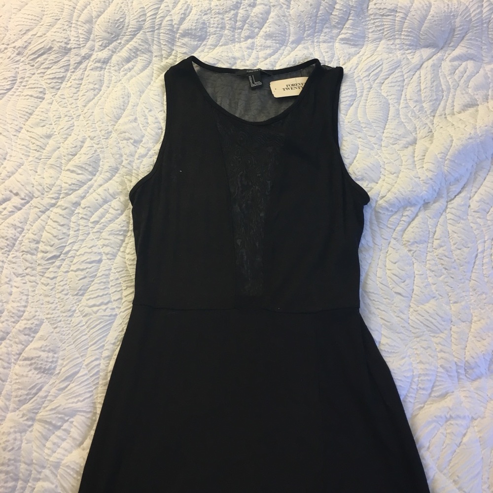 Black maxi dress