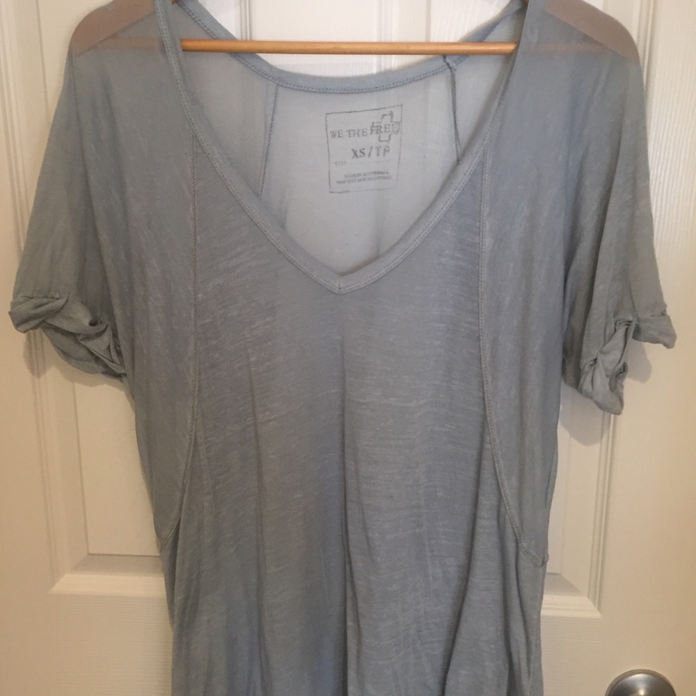 Free People oversized tee