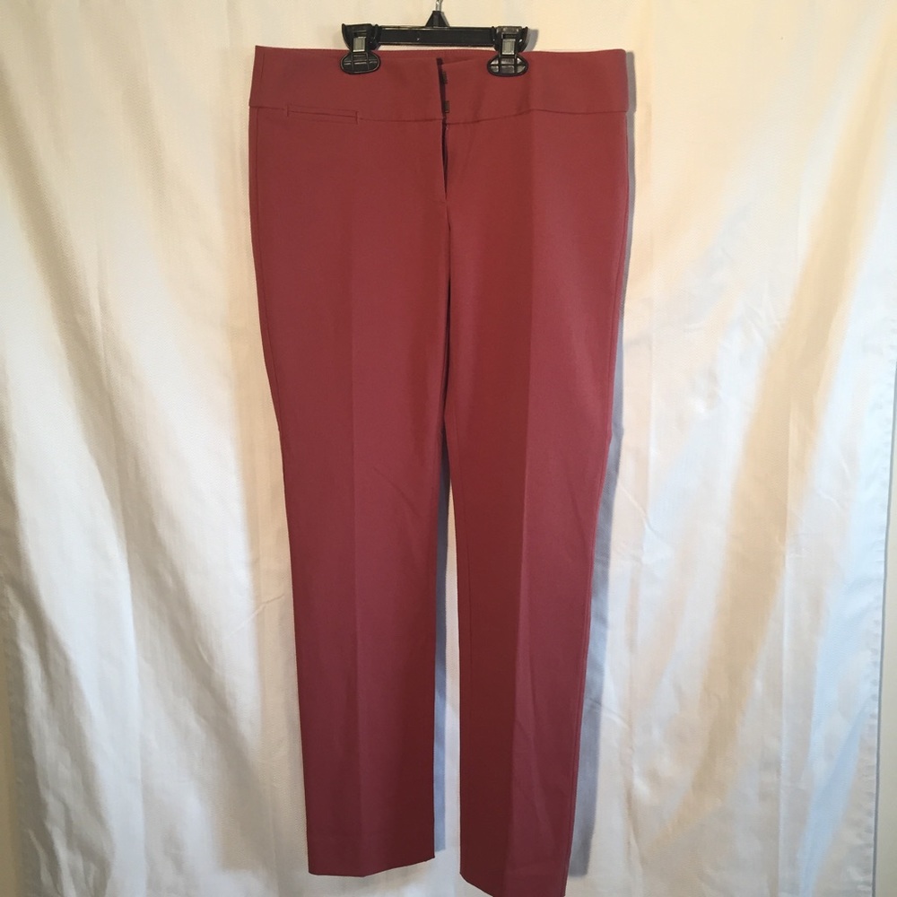 NWT Ann Taylor Loft Ankle Pants Rosy Bloom Size 2