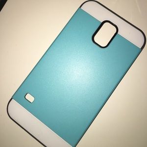 samsung galaxy s5 case (blue/grey)