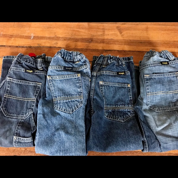 Levi's Other - 4 PAIRS Boys Levi Wranglers ✅ 🔴FINAL PRICE🔴