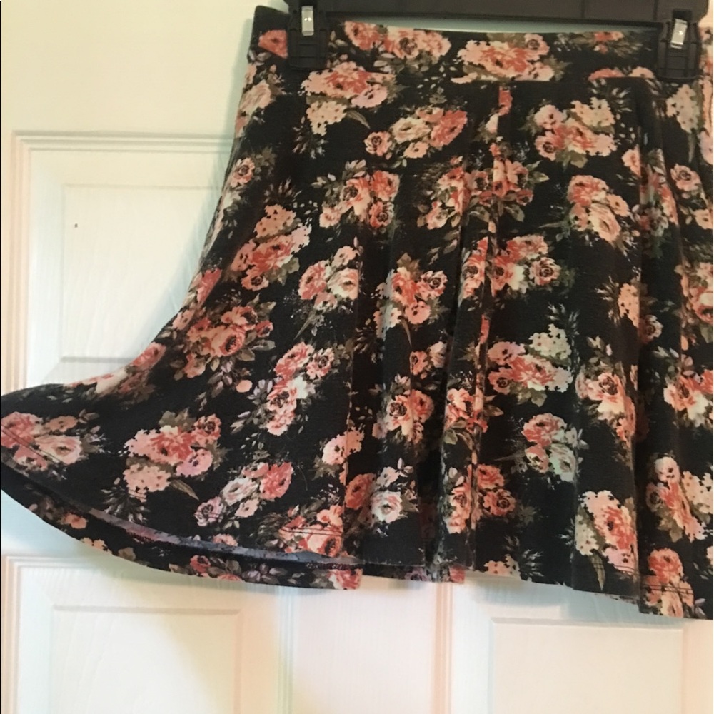 Floral Skater Skirt