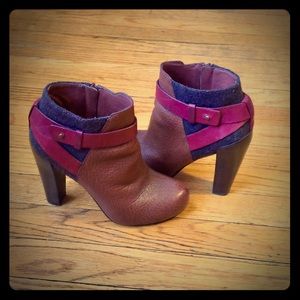 Cole Haan Boots, Nike tech, Brown leather sz 6.5