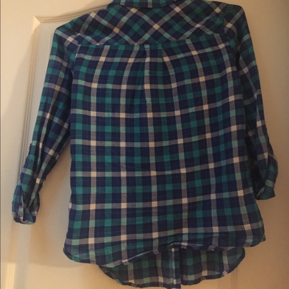 Blue and White Flannel - Picture 2 of 3