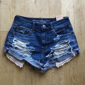 American Eagle Festival Jean Shorts