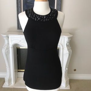 Black embellishment blouse