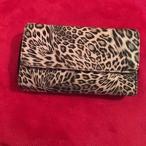 Animal print wallet