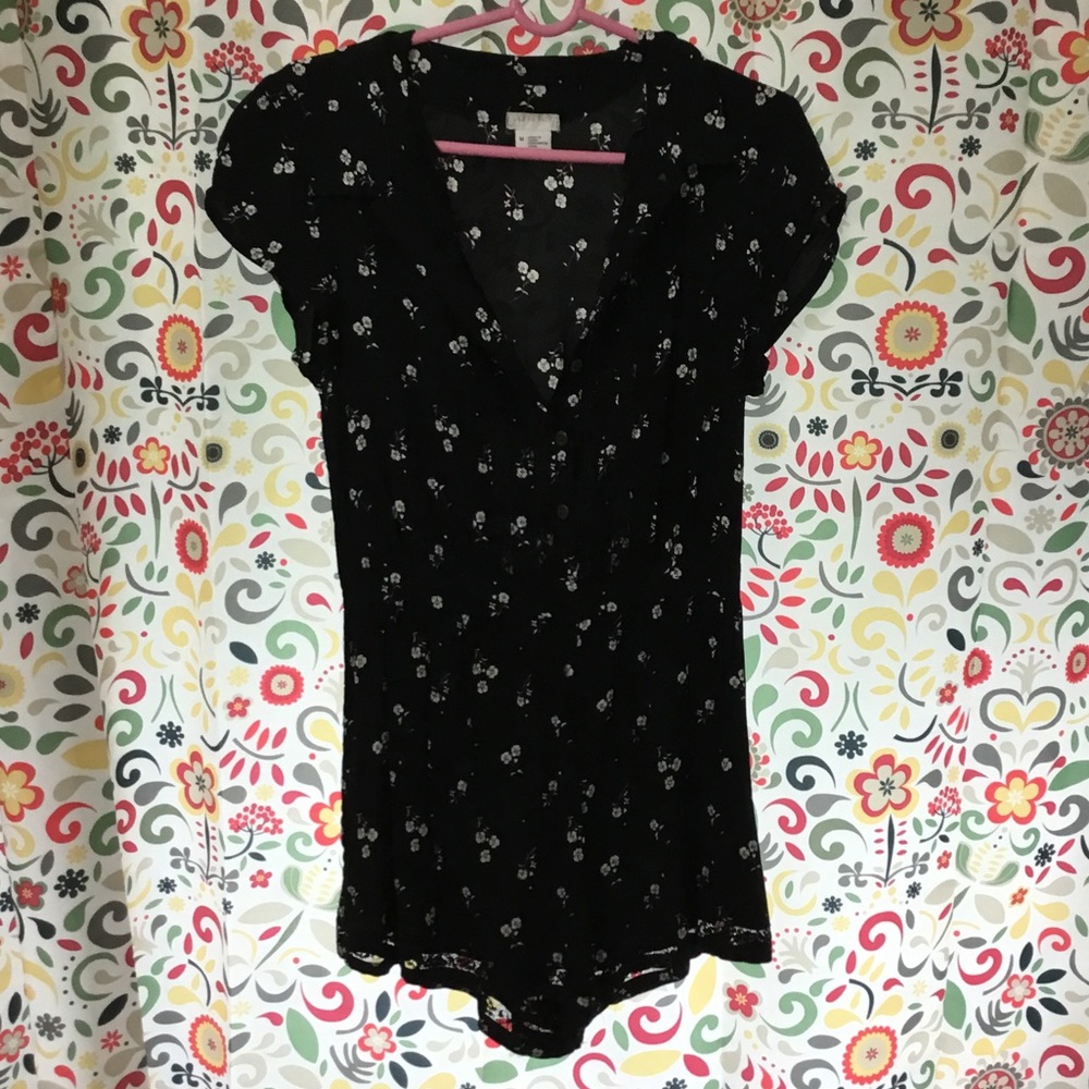 Urban Outfitters Black Romper