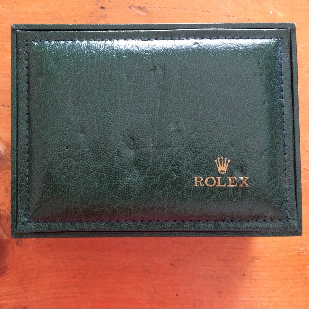 Rolex wood box
