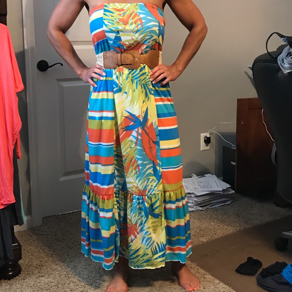 Maurice's summer strapless dress.  Size small
