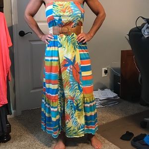 Maurice's summer strapless dress.  Size small