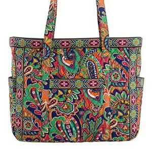 Vera Bradley Get Carried Away Tote and Ditty bag