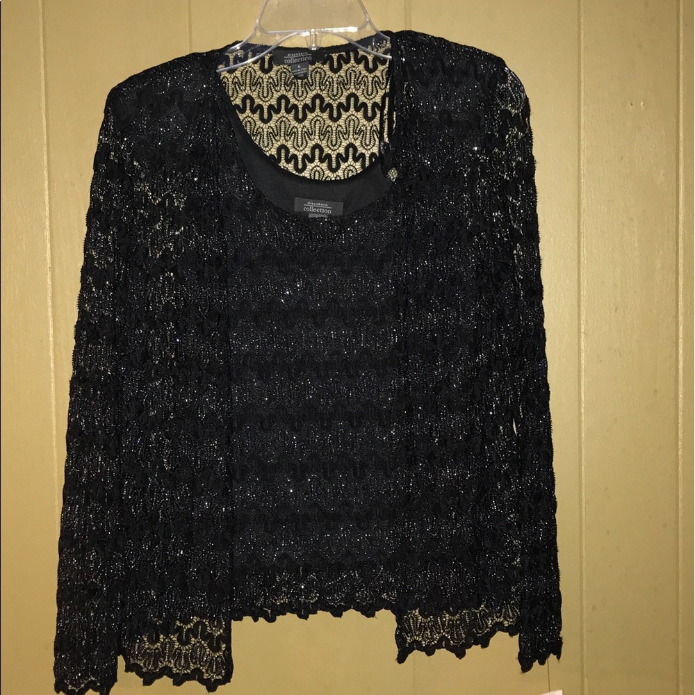 Great summer evening jacket/ tank. Size 6.NWT