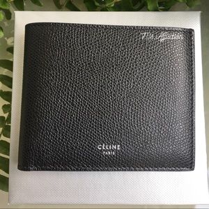 celine bifold wallet