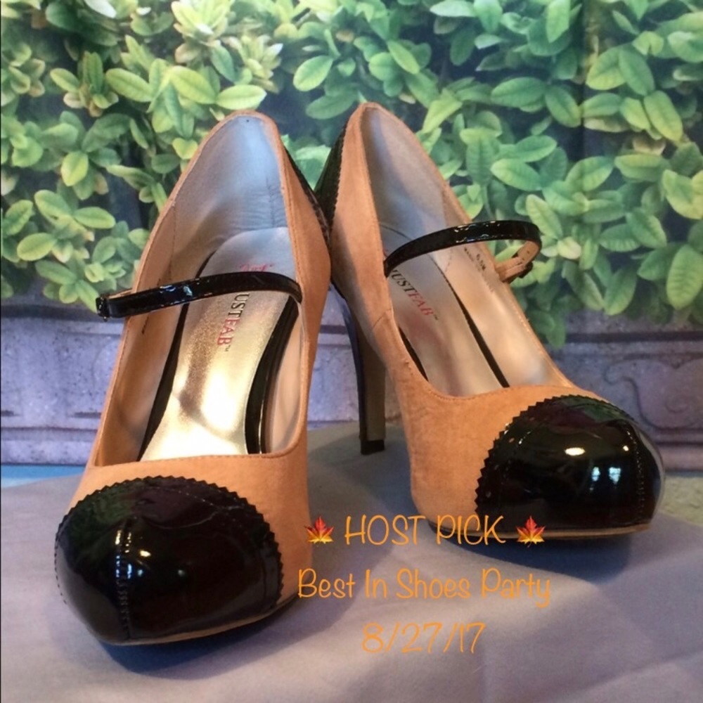 🍁 HOST PICK 🍁 JustFab - Black & Nude Mary Janes