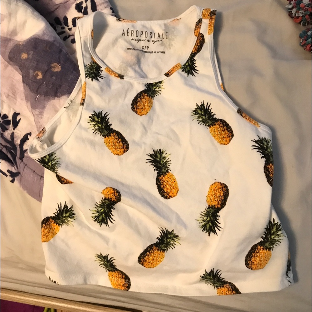 pineapple crop top