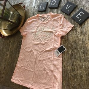 NWT Juicy Couture Rhinestoned Light Pink T-Shirt