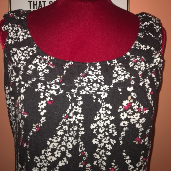 Flower Print Tank - Picture 2 of 3