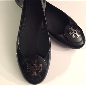 Tory Burch black Melissa flats