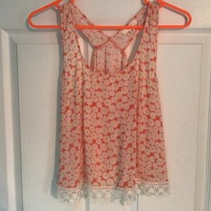 Flower tank top