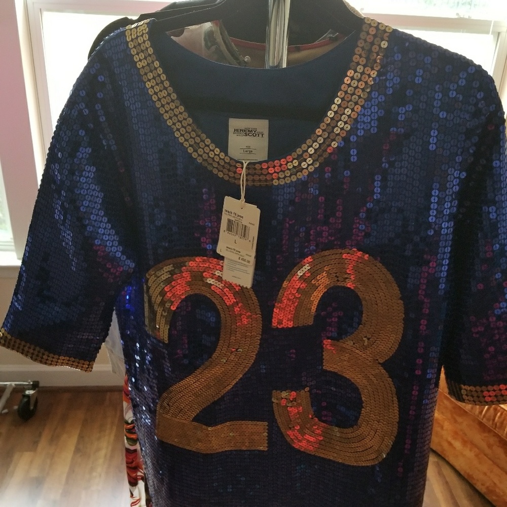 ADIDAS "JEREMY SCOTT" Sequin Jersey
