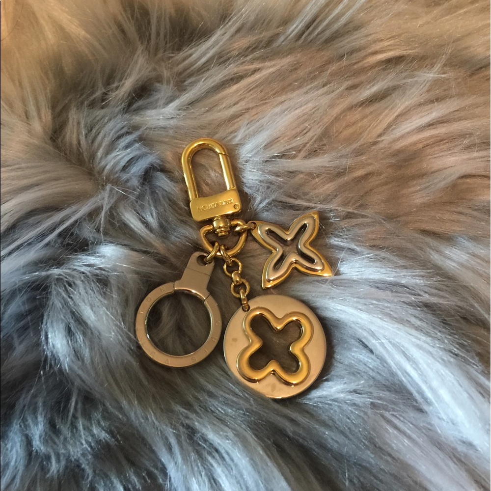 Louis Vuitton bag charm/ key chain Auth