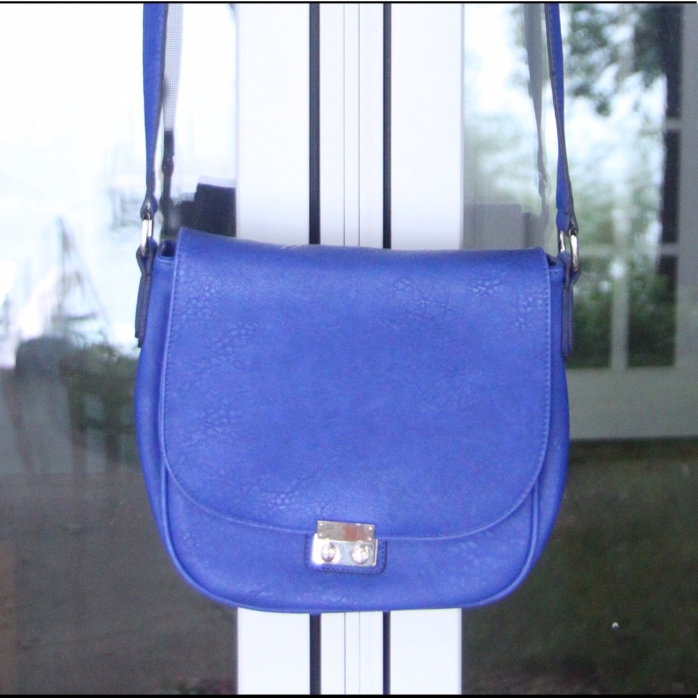 Sole Society Leather Purse, Blue