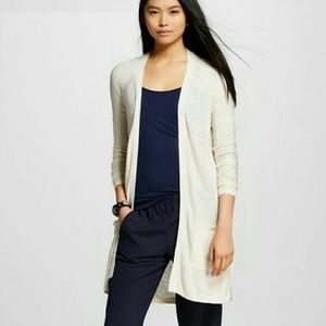 Mossimo Light Open Cardigan