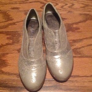 Gold Oxfords