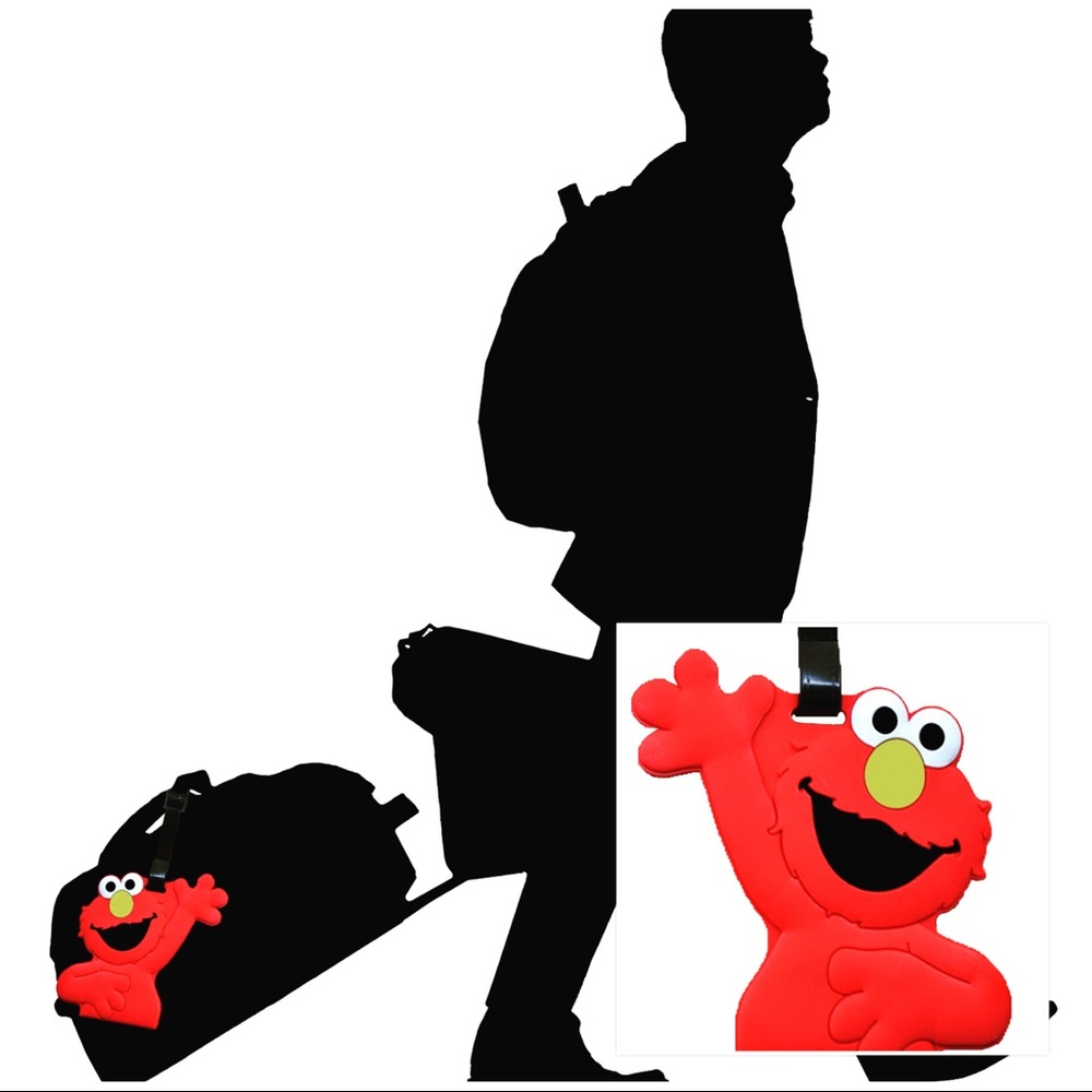 Sesame street Elmo Luggage Tag