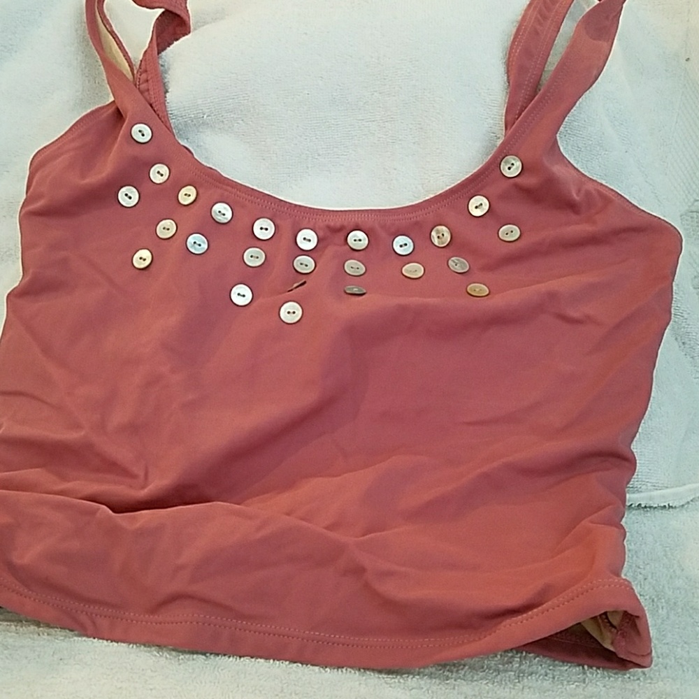 Button design tankini set - Picture 2 of 6