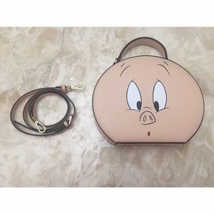 ZARA Warner Bros Porky Pig Crossbody