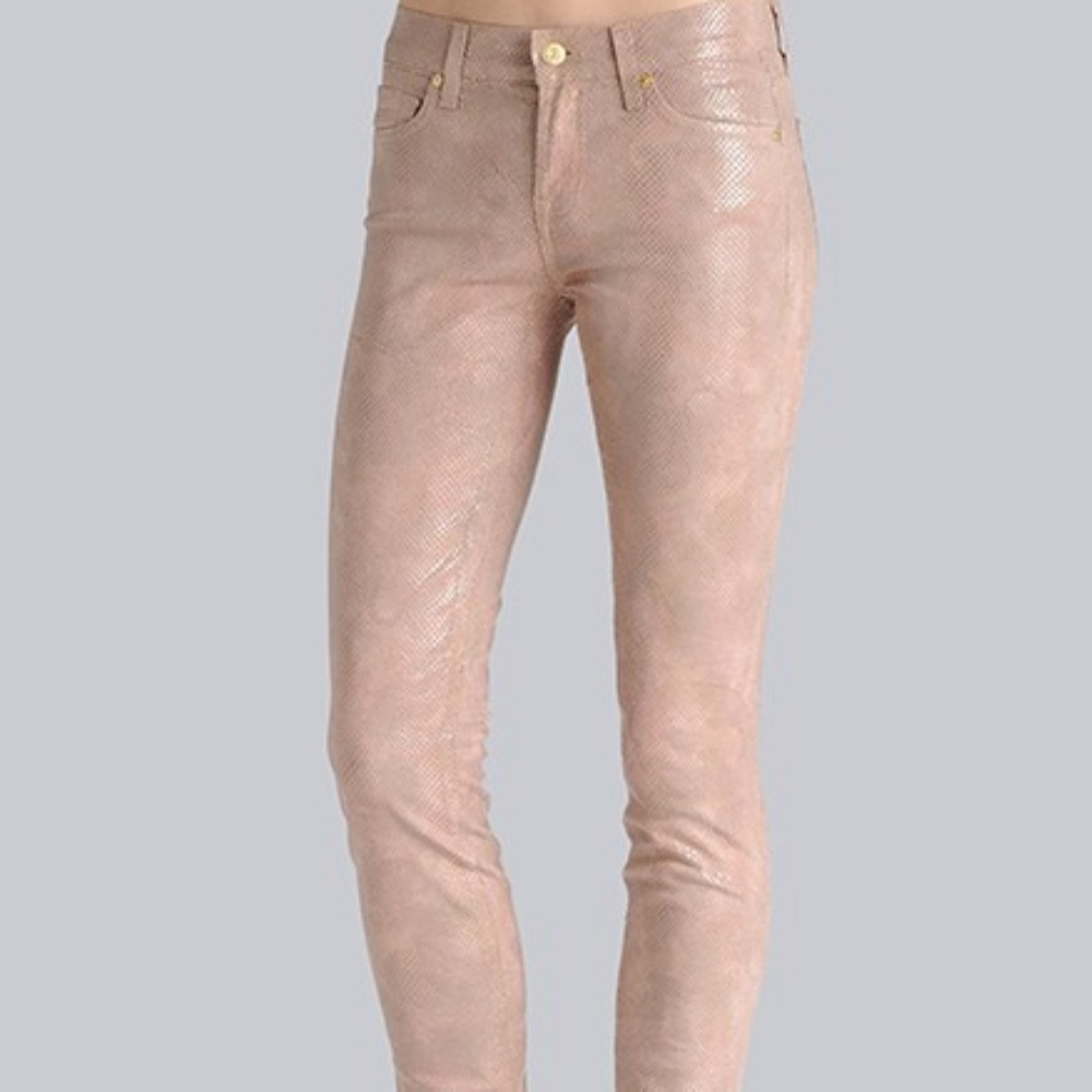 7 For All Mankind Mauve Snake
