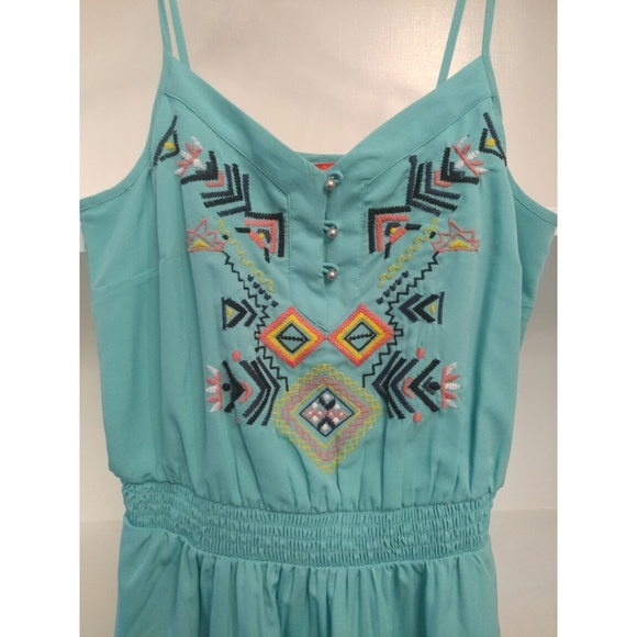 Embroidery Chelsea & Violet Turquis Dress - Picture 2 of 6