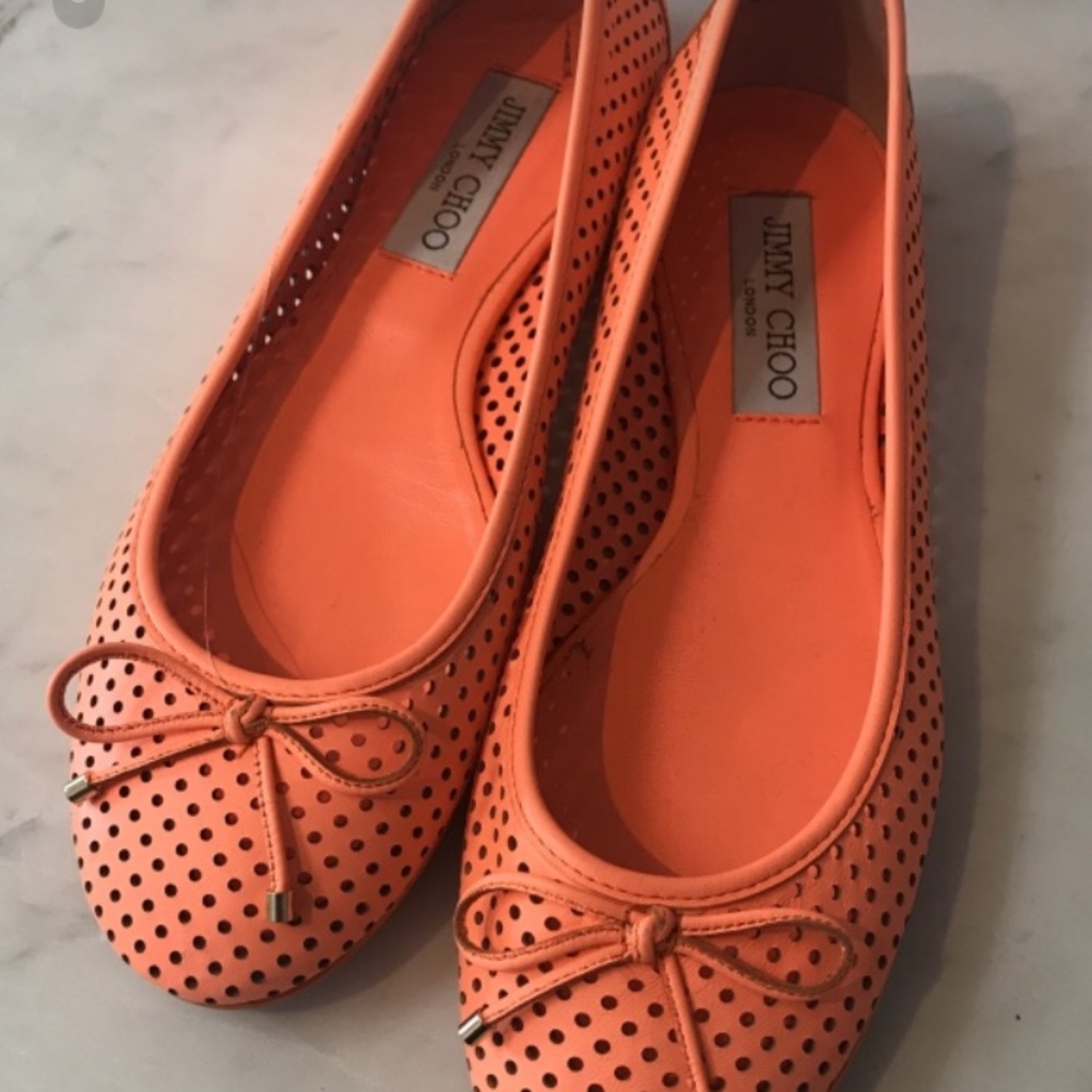 jimmy choo ballerina shoes