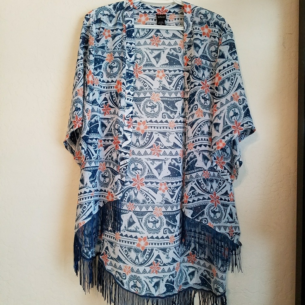 Disney Moana blue kimono