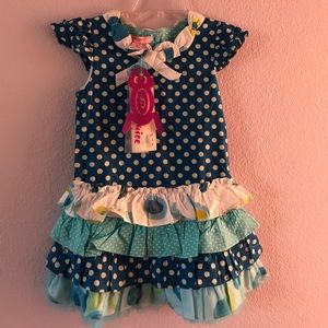 New blue/white Beetlejuice summer dress