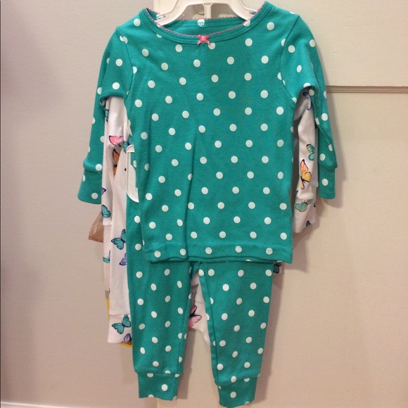 NWT Carters 6 month pajamas (4 piece) - Picture 2 of 4
