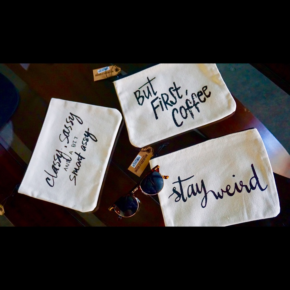 Canvas Accessory Pouch