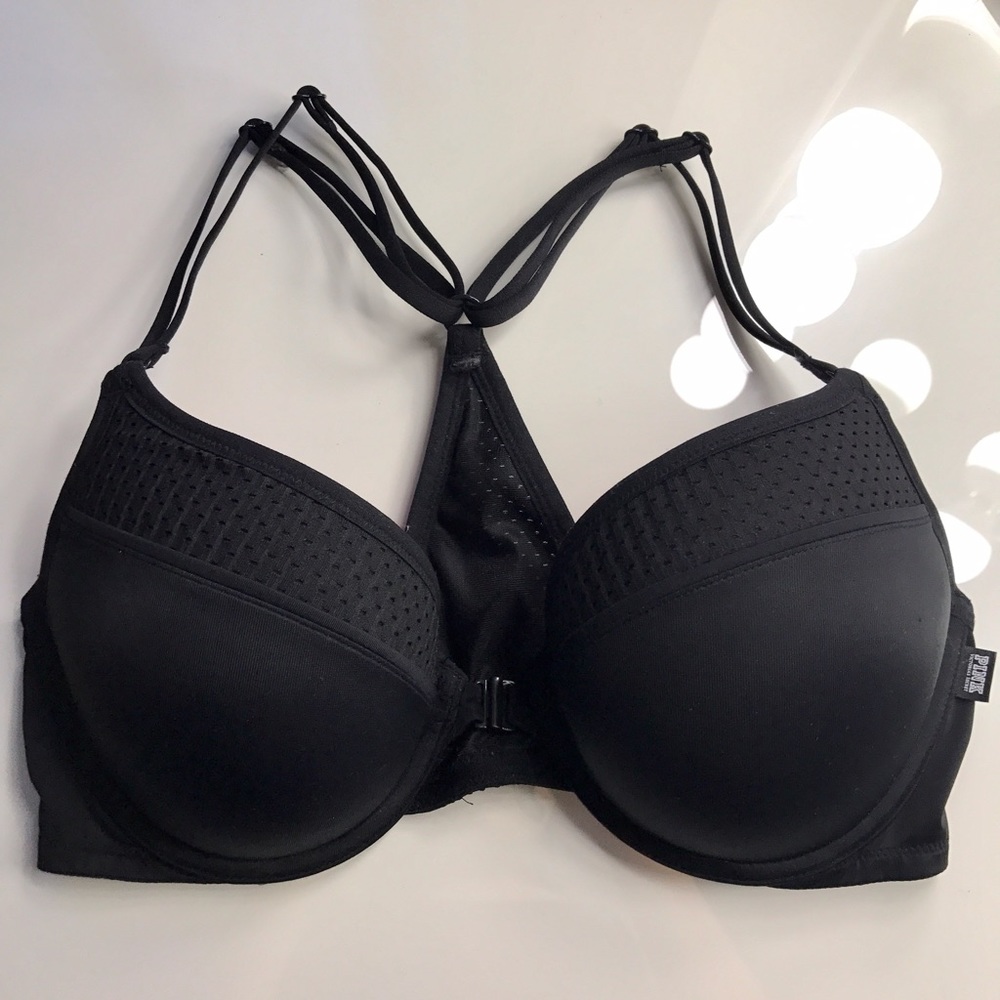 VS PINK Strappy Racerback Push-up Bra 💗SALE