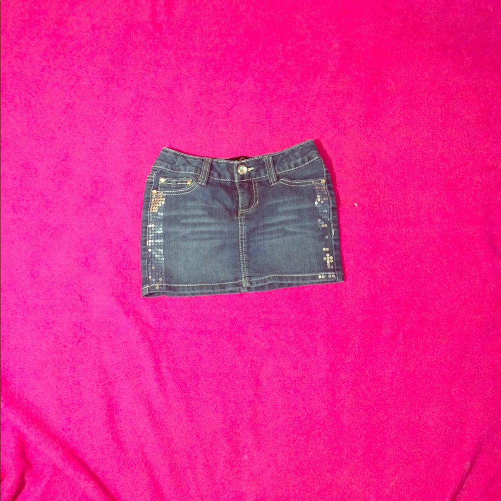 Kids jean skirt